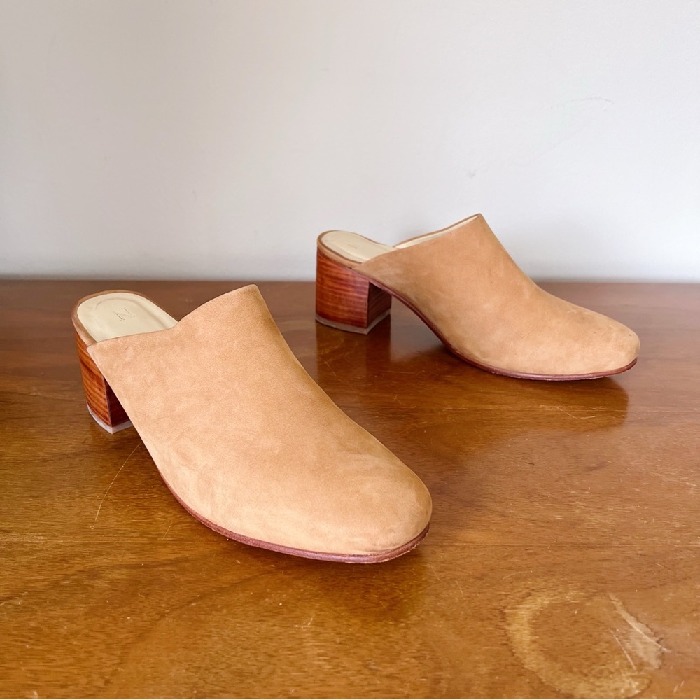 Nisolo Brown Block Heel Mules - Picture 2 of 14